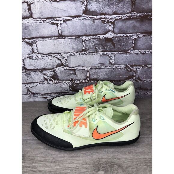 Nike Zoom Rotational 6 Barely Volt Hyper Green Mesh Orange Shoes Men 12M US/46EU - Picture 16 of 16